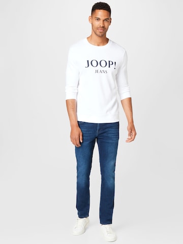 JOOP! Jeans Bluzka sportowa w kolorze biały