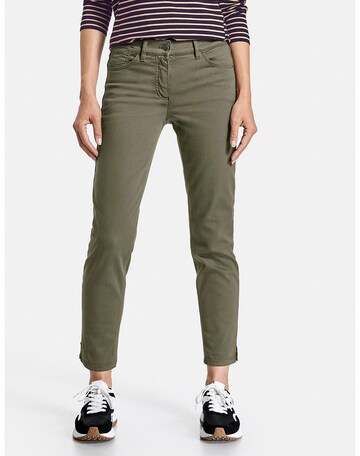 GERRY WEBER Jeans in Groen: voorkant