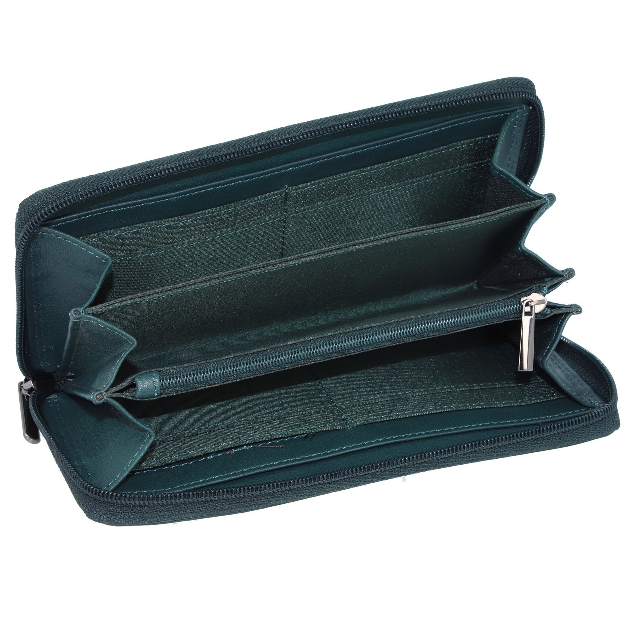 mano Portemonnaie 'Donna Giulia' in Grün