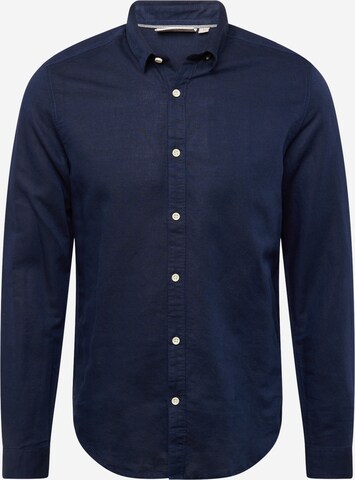 Chemise GARCIA en bleu : devant