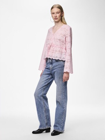 PIECES Blouse 'ARMORINE' in Pink