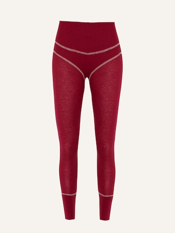 ZUBEK Slimfit Leggings in Rot: Vorderseite