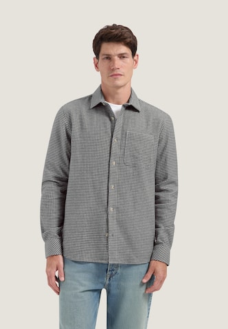 Dstrezzed Regular Fit Hemd 'Mateja' in Grau: Vorderseite