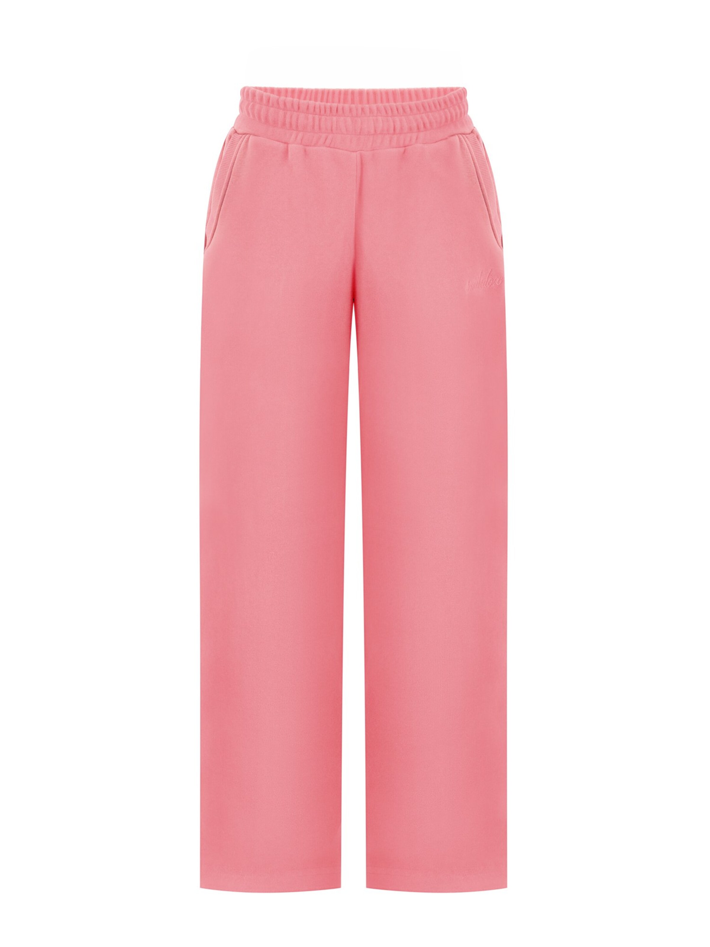Smilodox Oversize Jogginghose Thalea in Pink: Vorderseite