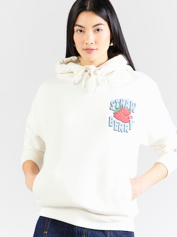 Sublevel Sweatshirt i vit