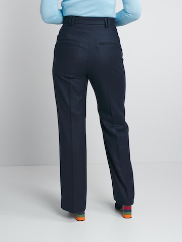 Wide leg Pantaloni per costume tradizionale 'Martha 8393' di W. Wegener in blu