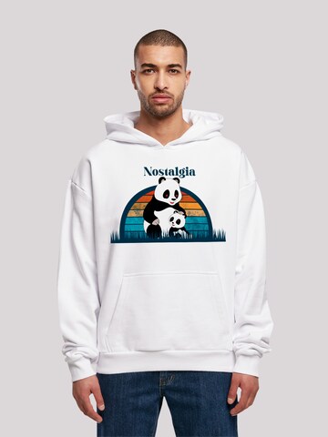 F4NT4STIC Sweatshirt 'Tao Tao Nostalgia Heroes of Childhood' in Wit: voorkant