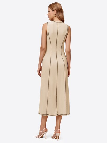 Imily Bela Obleka | bež barva