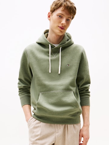 TOMMY HILFIGER Sweatshirt 'ESS SEASONAL' in Groen: voorkant
