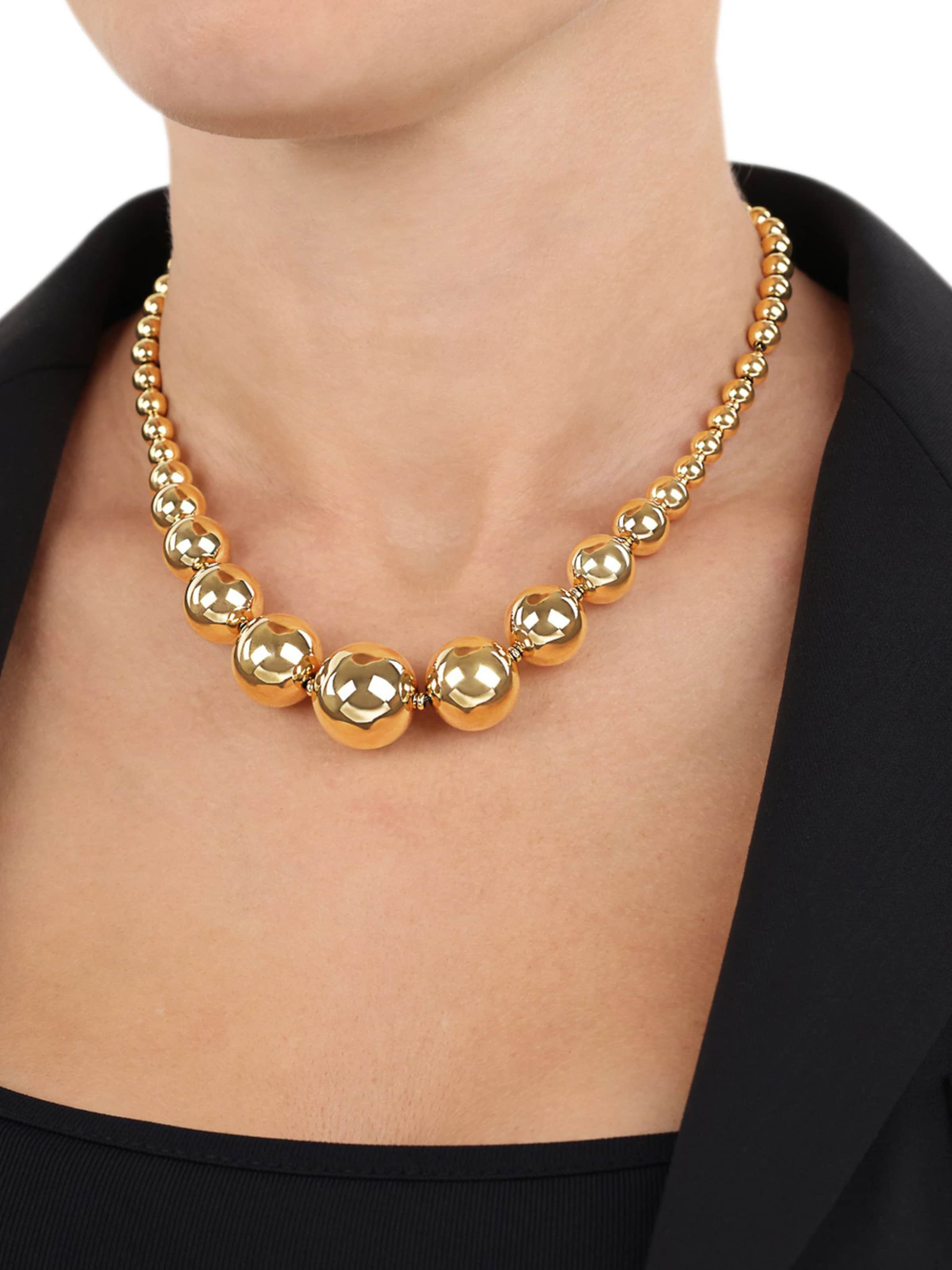 Chaîne JOOP! en or : devant