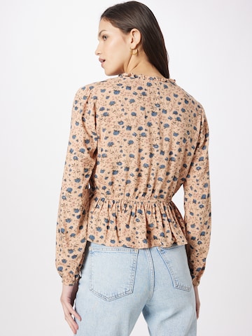 ABOUT YOU Bluse 'Agnes' in Beige