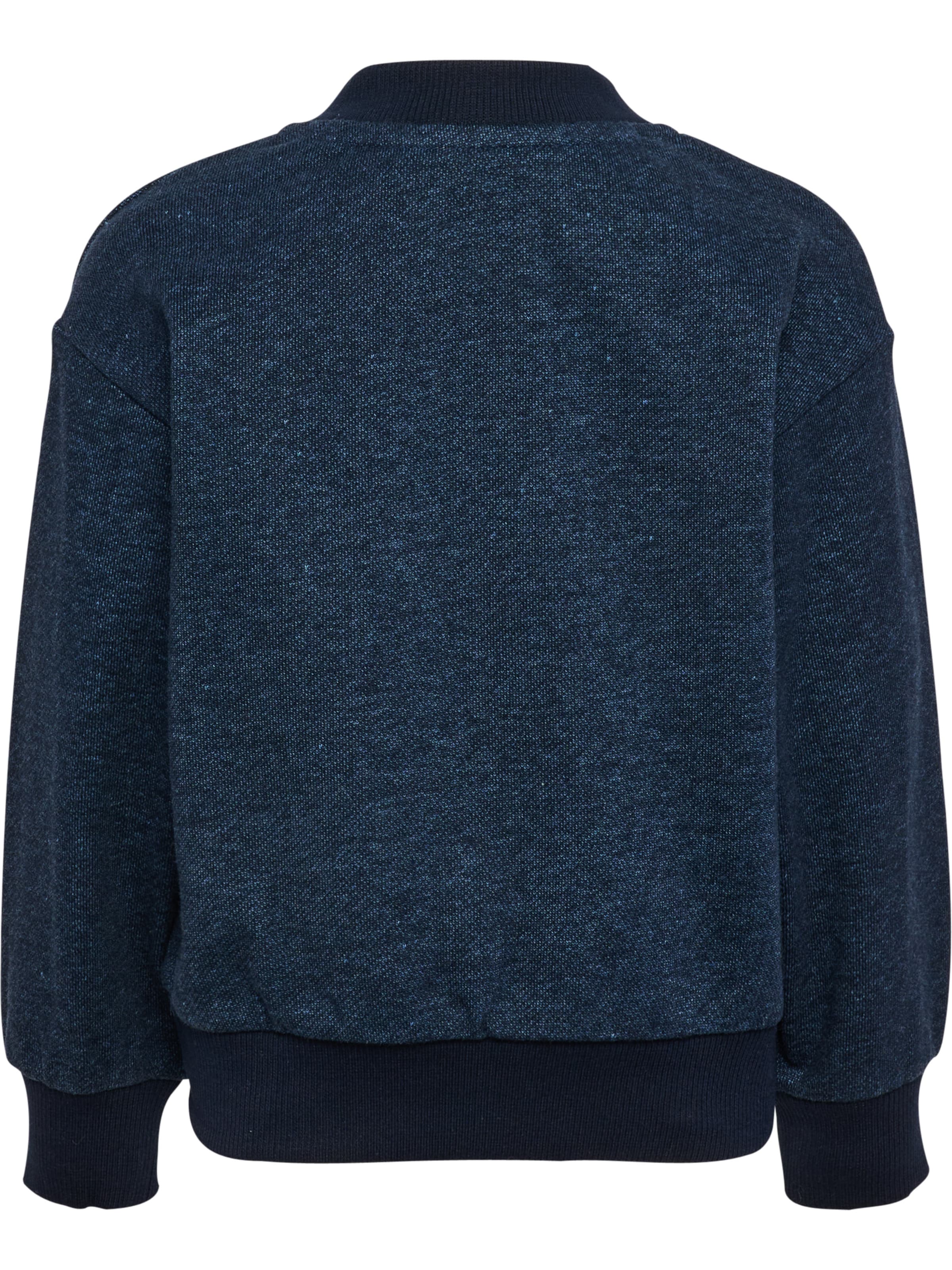 Hummel Zip-Up Hoodie in Blue