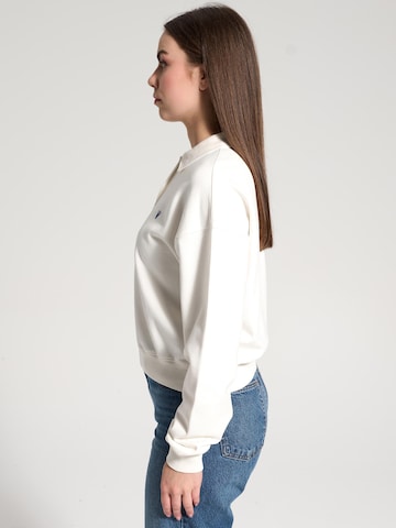 NOWIHT Sweatshirt 'Morwenna' i hvid
