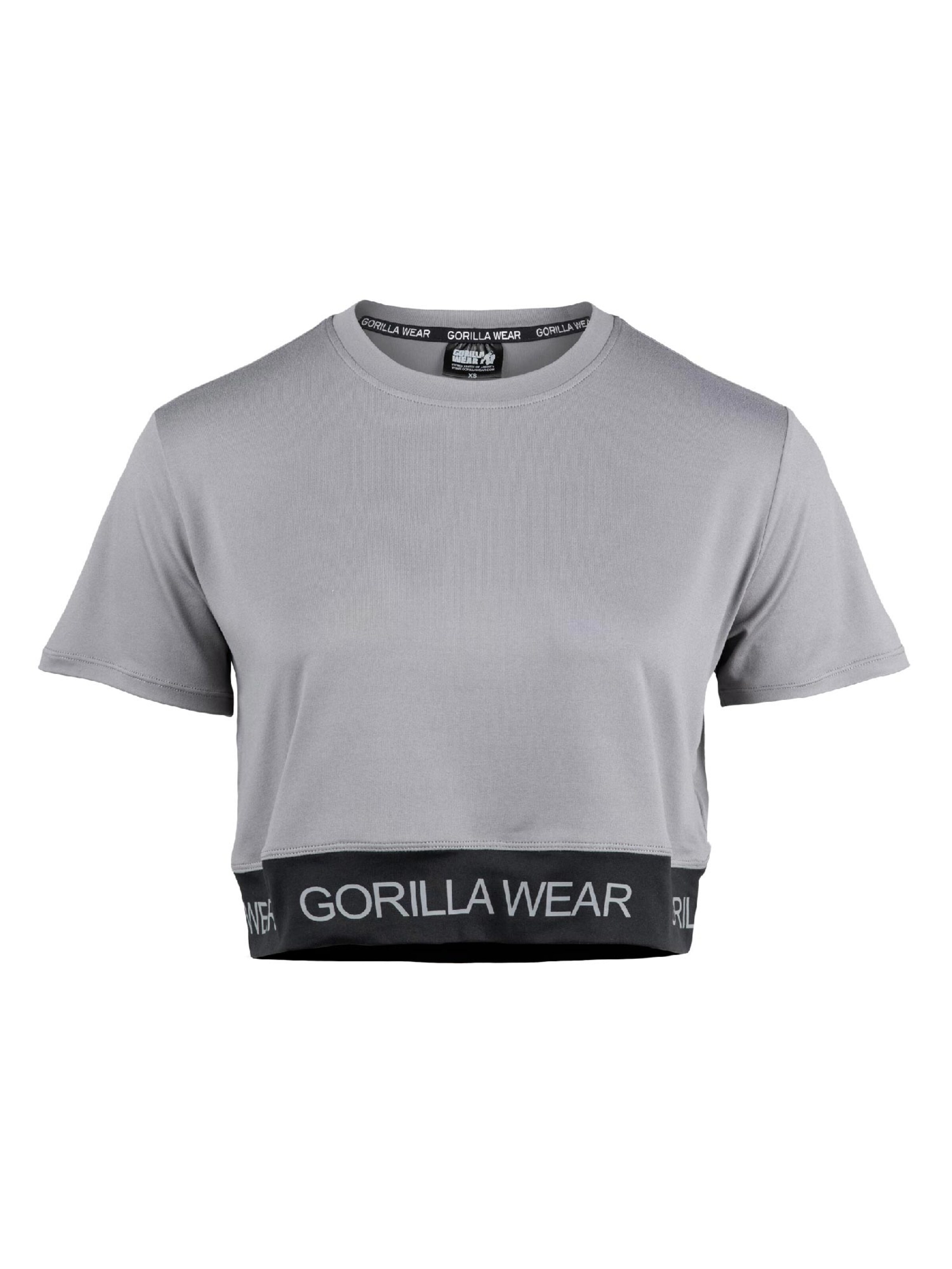 Gorilla Wear Performance shirt in Black: front