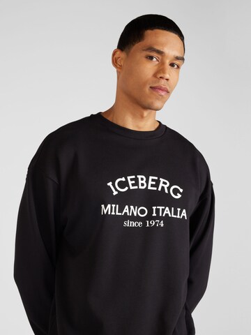 ICEBERG Sweatshirt in Schwarz