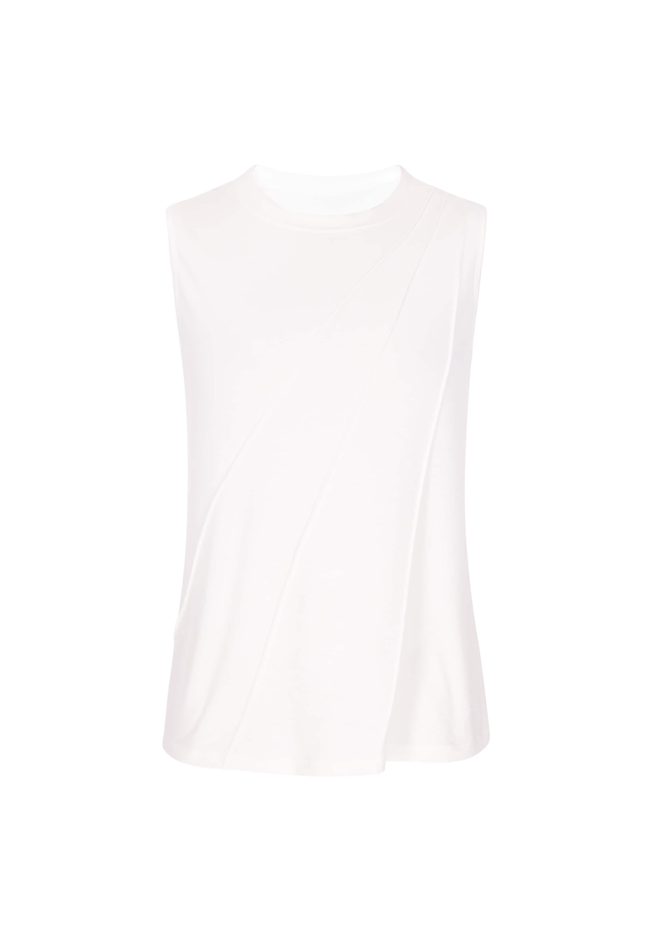 NAEMI Haut 'Fashion Look' en blanc, Vue avec produit