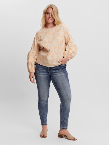 Vero Moda Curve Blouse in Beige