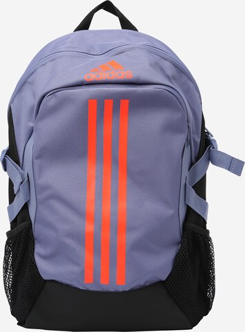 ADIDAS PERFORMANCE Sports Backpack 'Power 5' in Purple: front