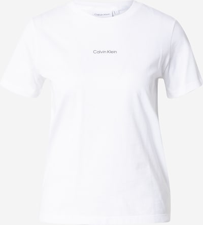 Tricou Calvin Klein pe negru / alb, Vizualizare produs