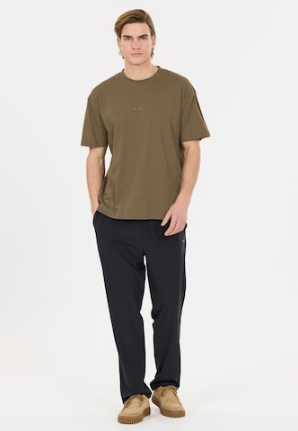 Virtus T-Shirt 'Roake V2' in Braun