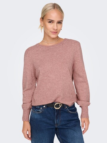 ONLY Sweater 'Leva' in Pink