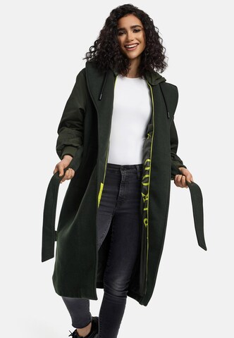 Manteau mi-saison 'Tjadee 16' MARIKOO en vert