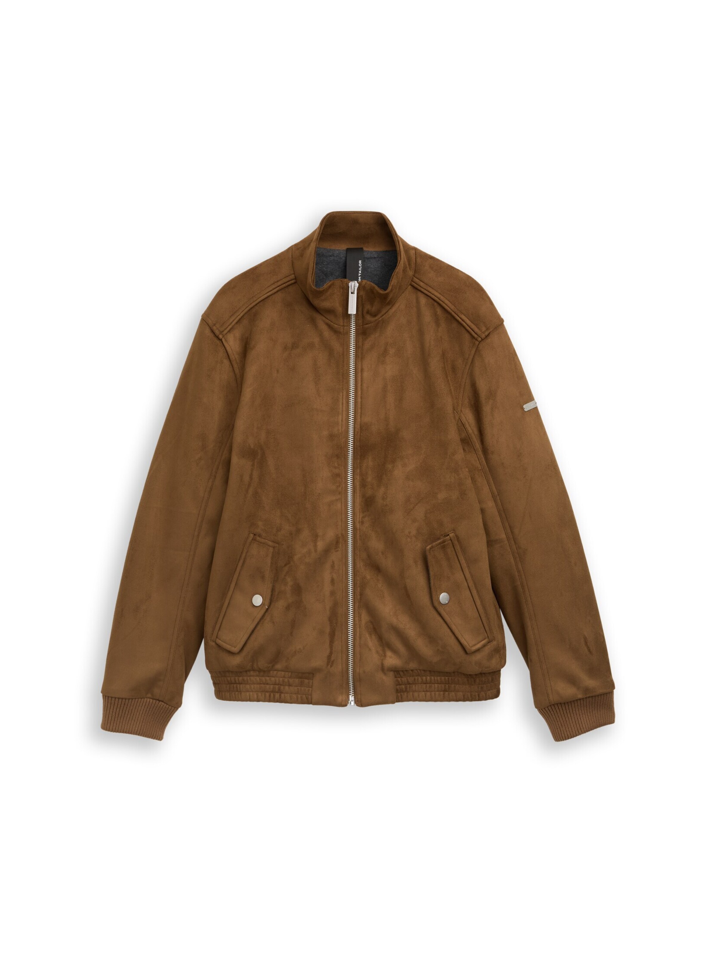 TOM TAILOR Jacke in Braun: Vorderseite