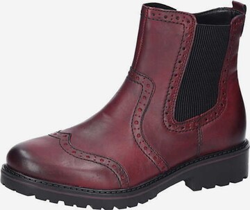 REMONTE Chelsea boots in Rood: voorkant