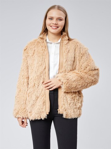 Veste d’hiver HOME STORE en beige : devant
