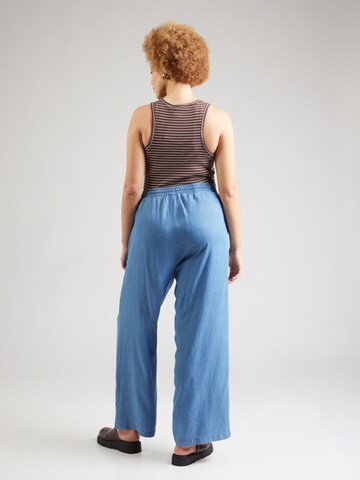 Vero Moda Curve - Pierna ancha Pantalón 'VMCBREE' en azul