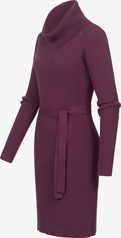 Ragwear Knitted dress 'Miyya' in Purple
