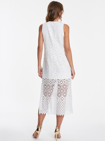Ana Alcazar Evening dress 'Wabora' in White