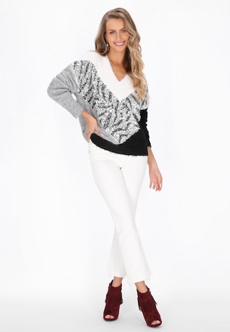 IZIA - Jersey en gris