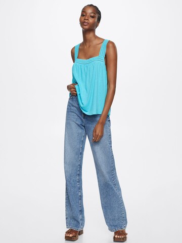 MANGO Top 'MILEY' in Blau