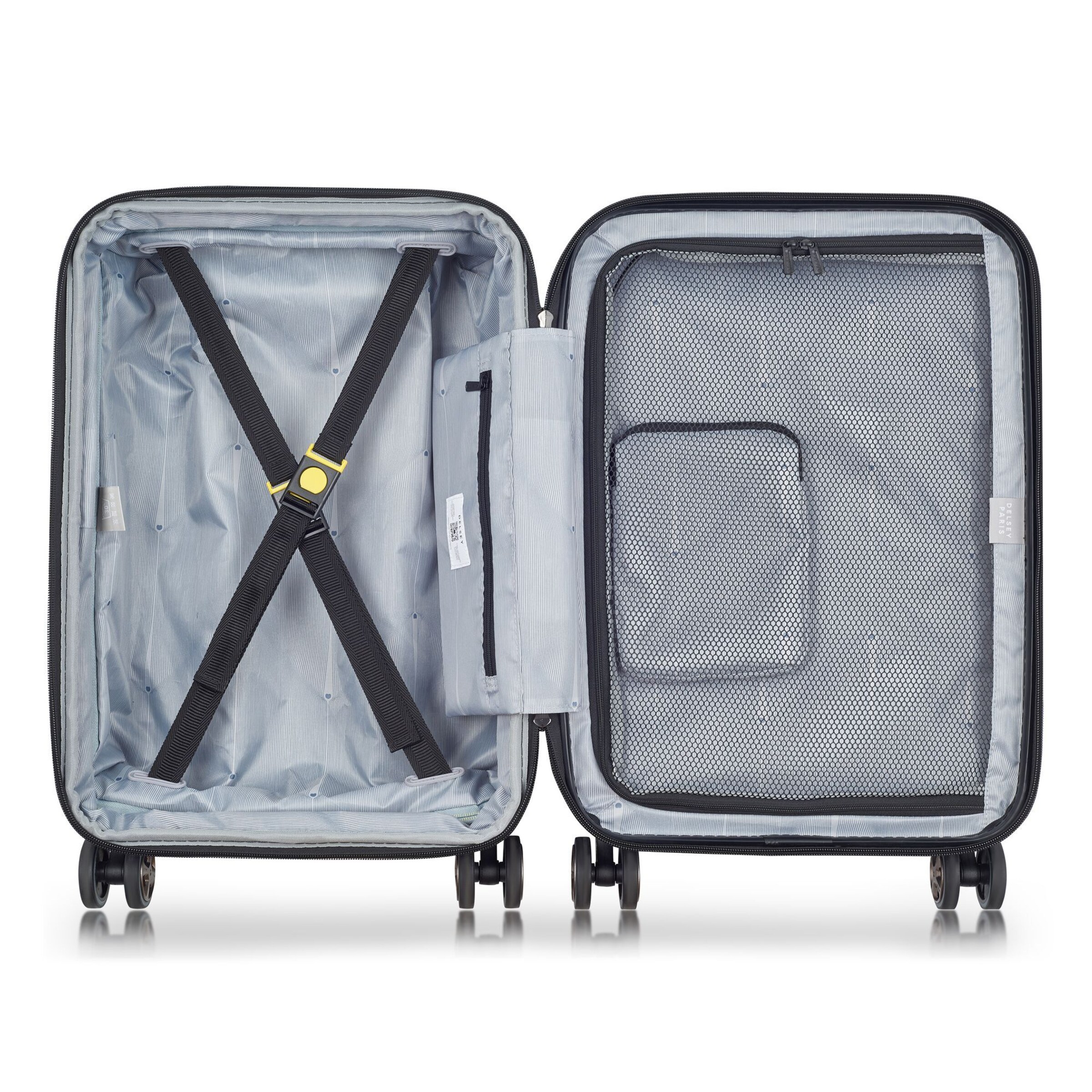 Delsey Paris Trolley 'Shadow 5.0' in Blauw