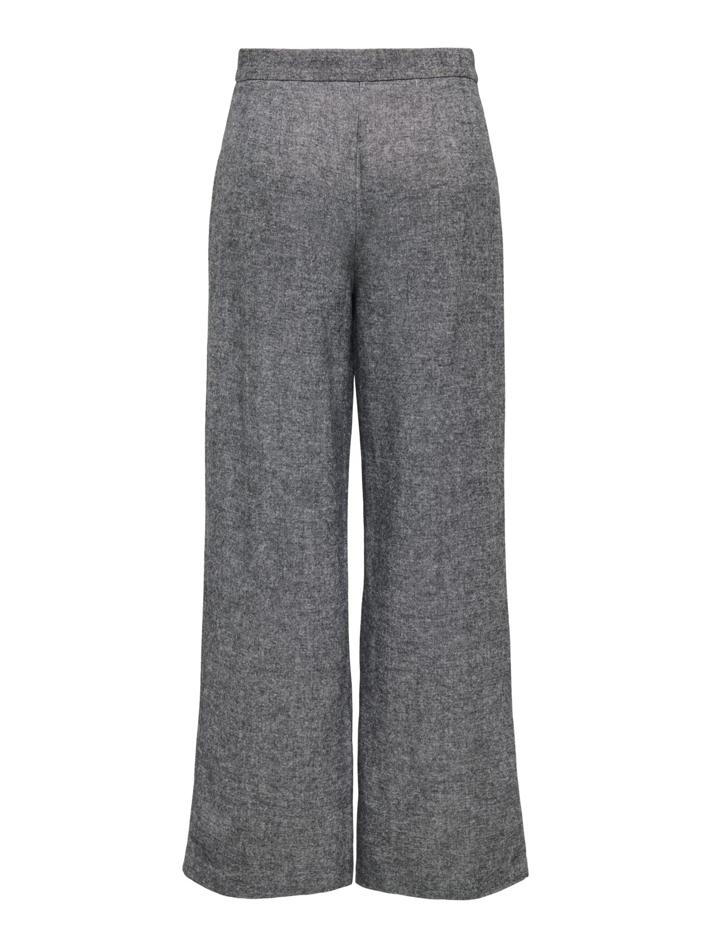 ONLY - Pierna ancha Pantalón 'ONLBEKKA' en gris