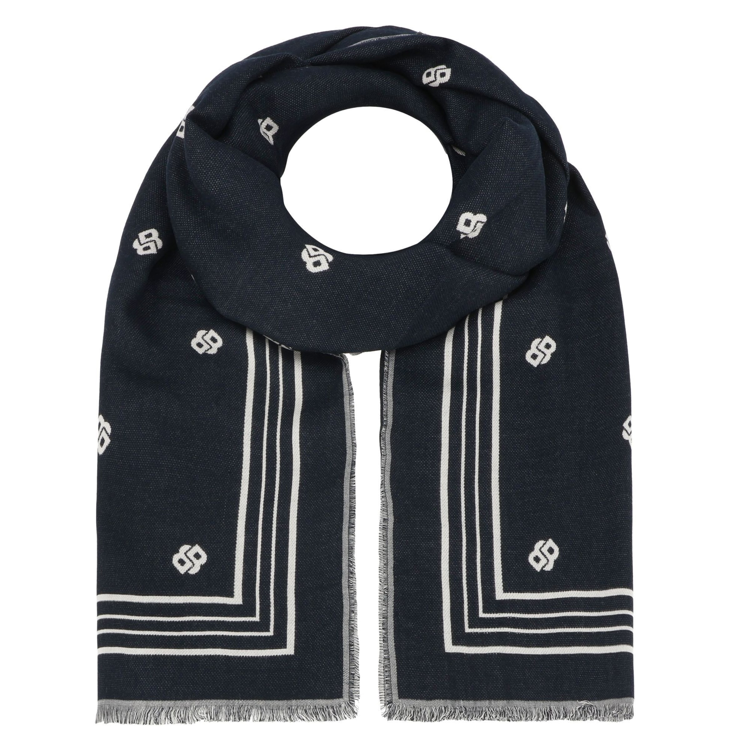 BOSS Doek 'Yllie' in Blauw: voorkant