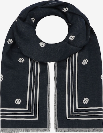 BOSS Shawl 'Yllie' in Blue: front