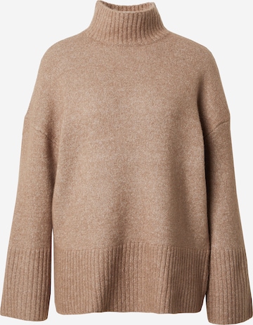 VERO MODA Sweater 'Phillis' in Brown: front