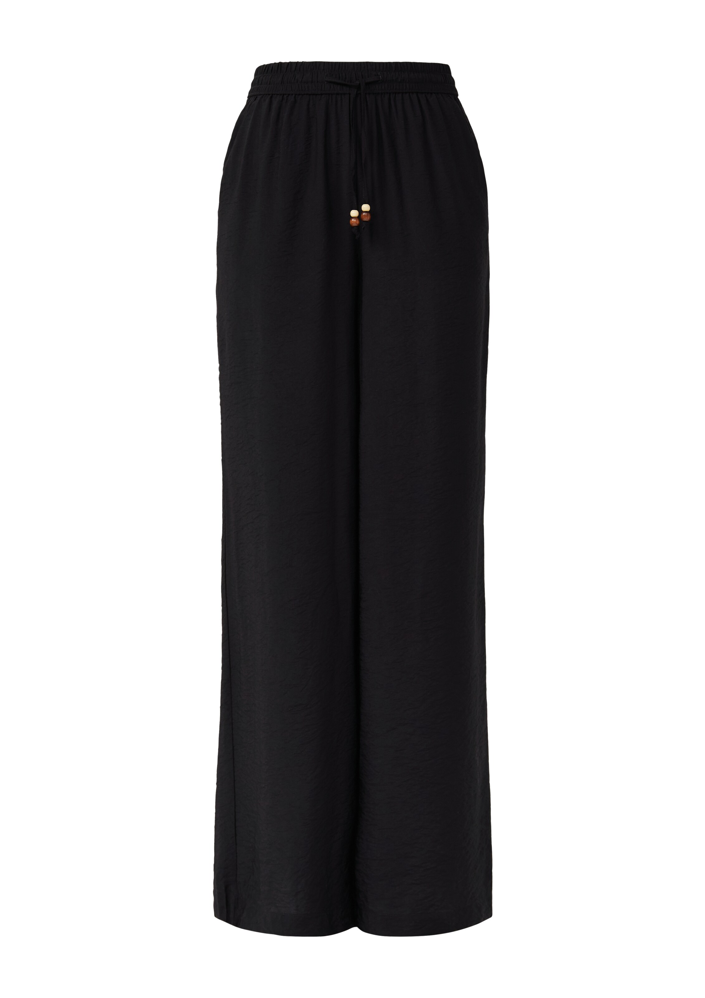 s.Oliver Wide leg Pants in Black: front