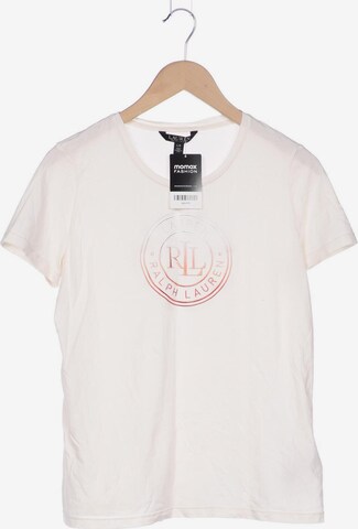 Lauren Ralph Lauren T-Shirt L in Weiß: predná strana