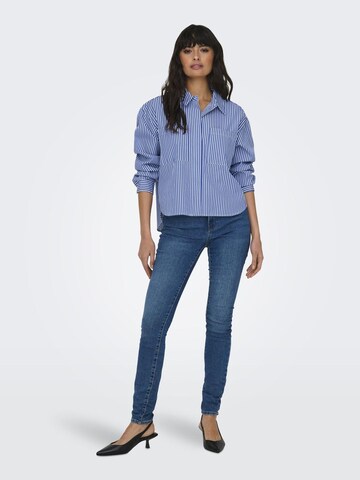 ONLY Blouse in Blauw