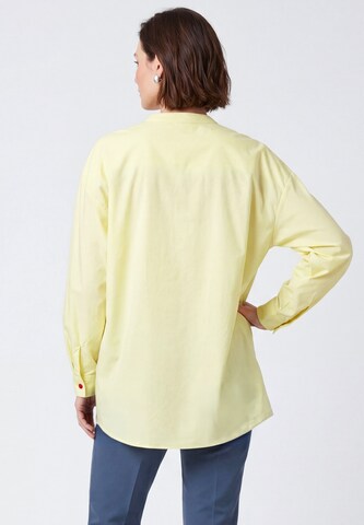 Chemisier Usha en jaune