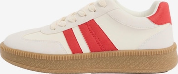 Baskets basses Friends Like These en rouge : devant