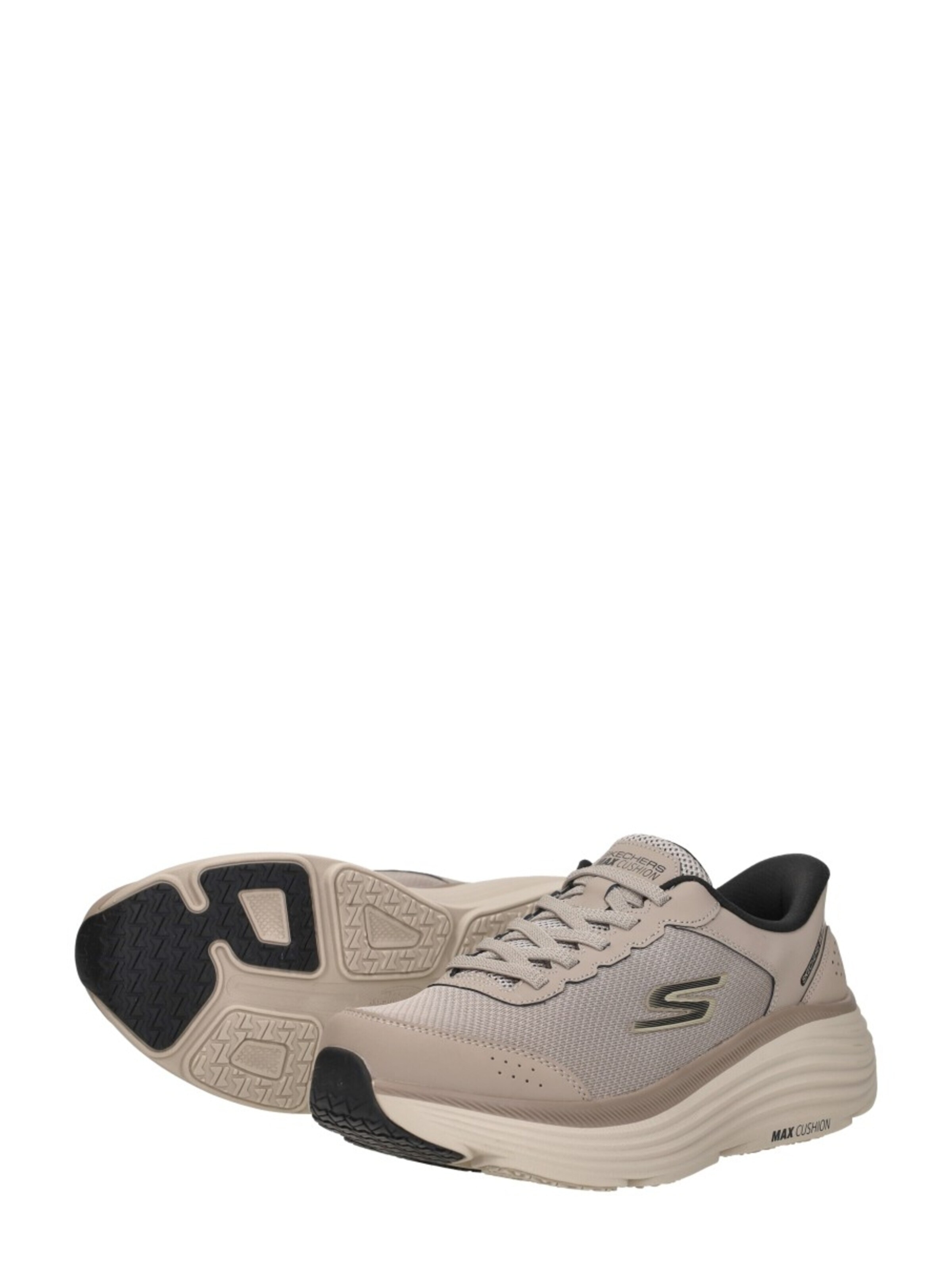 Baskets basses 'Slip-Ins: Max Cushionin' SKECHERS en beige
