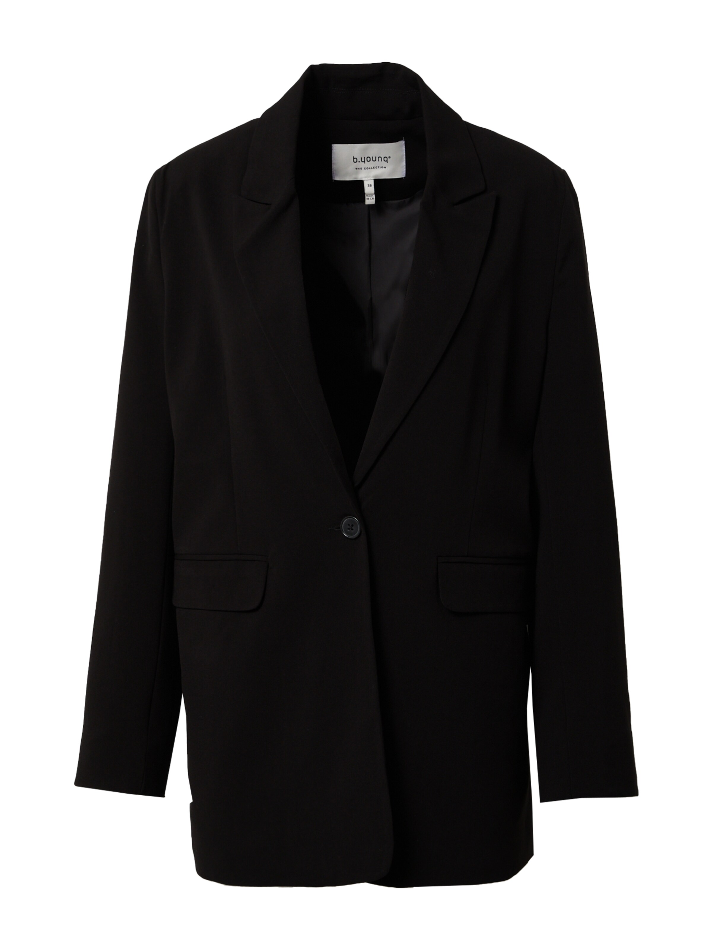 b.young - Blazer 'Danta' en negro: frente