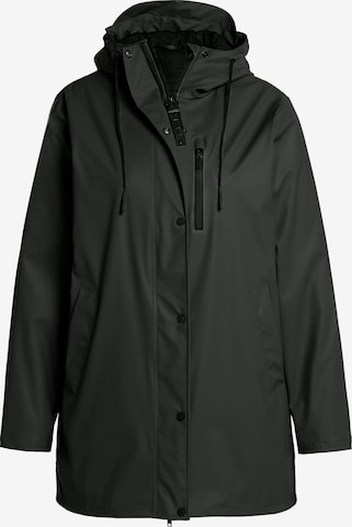 Ulla Popken Performance Jacket 'Hyprar' in Black: front