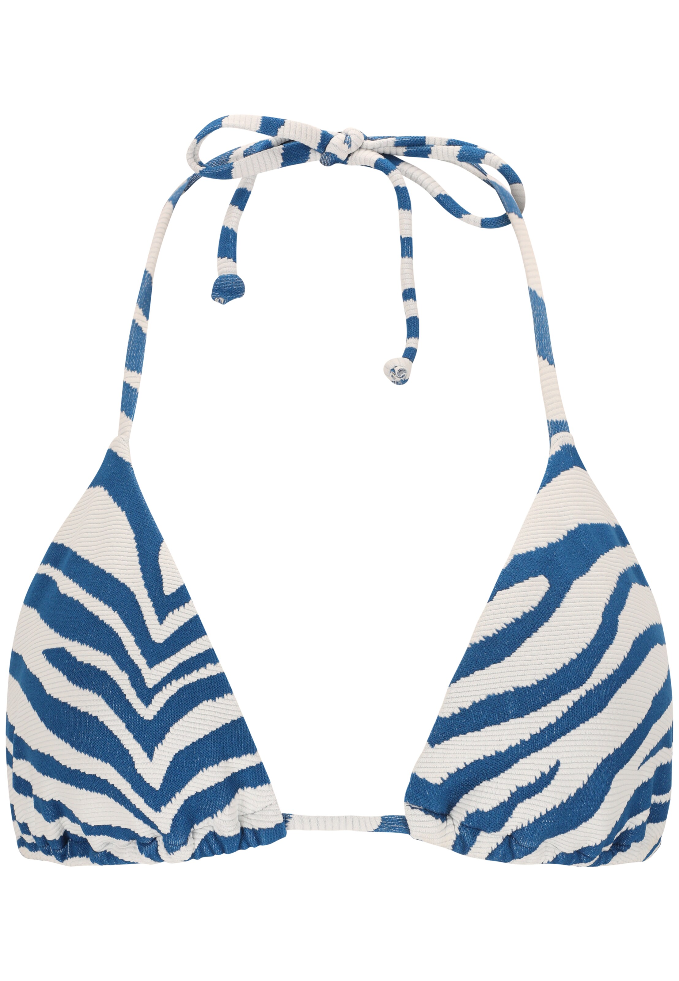 Athlecia Triangle Bikini top 'Tibbits' in Blue: front