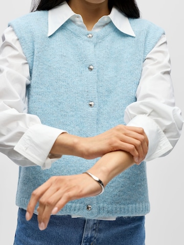 OBJECT Strikvest 'OBJSaggia' i blå