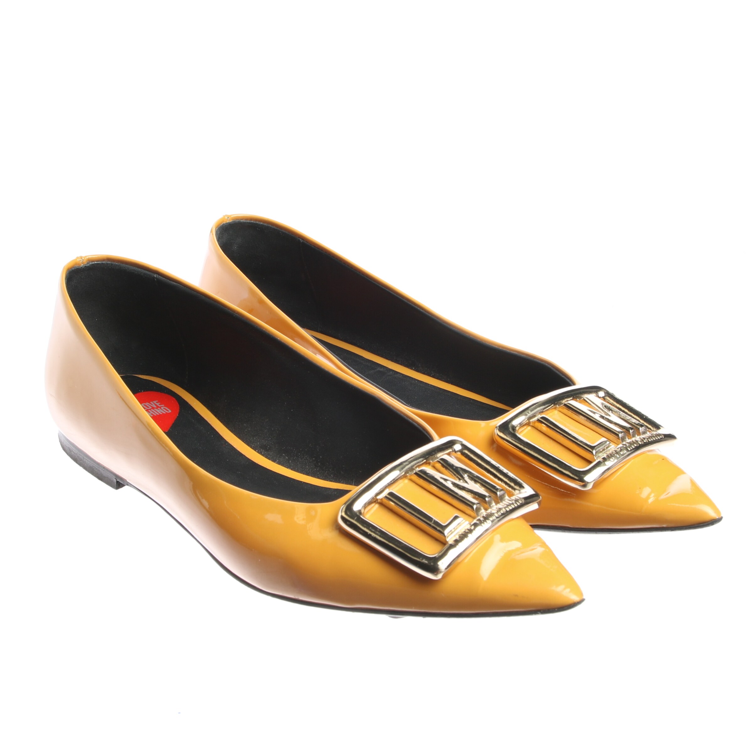 Love Moschino Halbschuhe 37 in Orange: Vorderseite
